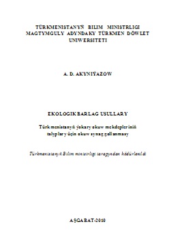 Ekologik barlag usullary